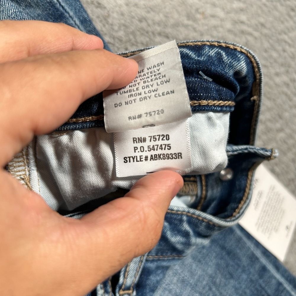 Buckle Light Blue Boot Cut Jeans - Picture 7 of 15